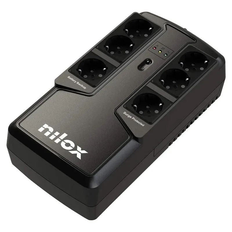 SAI Nilox Office Premium Line Interactive 850 UPS Linha Interativa 850VA 595W