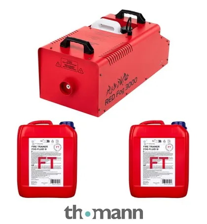 Stairville RED Fog 3000 Bundle