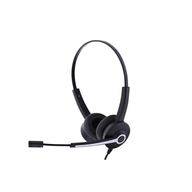 Auscultadores T'nB com cabo jack de 3,5 mm + USB-A/C, microfone flexível e banda de cabeça ultraleve