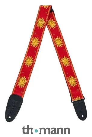 Levys Woven Jacquard Strap 2" RD