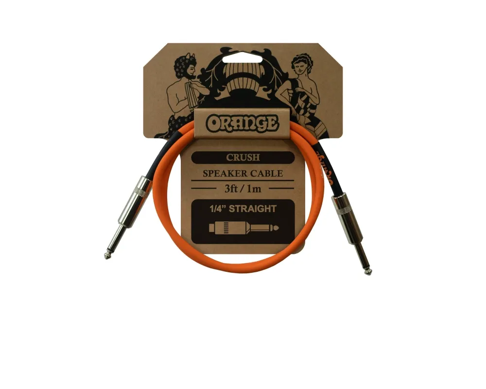 Orange Speaker Cable Orange 1 m