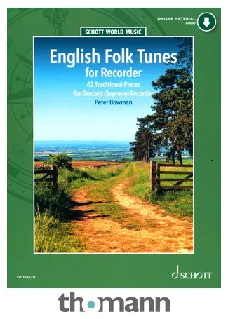 Schott English Folk Tunes Recorder
