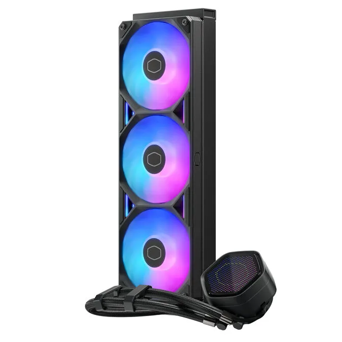 Refrigeración Líquida Cooler Master MasterLiquid Atmos II 360mm 3 Ventiladores LED RGB Pixel