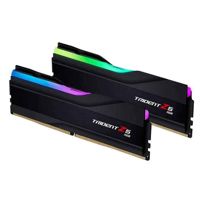 Memória RAM G.Skill Ripjaws M5 RGB F5-6000J3036F16GX2-TZ5RK 32GB 2x16GB DDR5 6000MHz CL30 Intel XMP RGB Preto