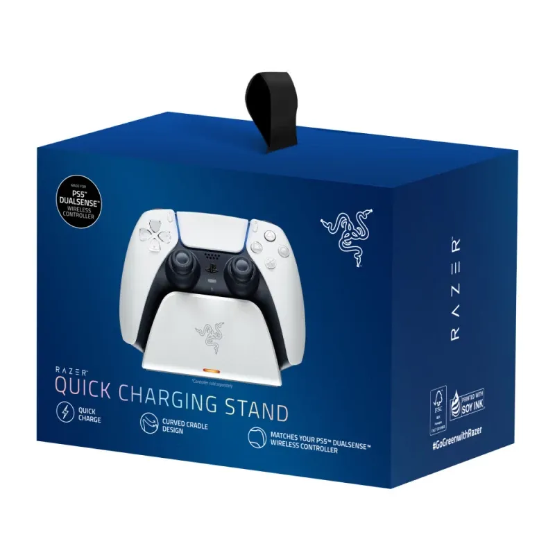 Universal Quick Charging Stand for PlayStation 5 - White