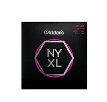 Jogo Cordas Baixo Elétrico D'Addario NYXL45130SL 5 Cordas 045-130