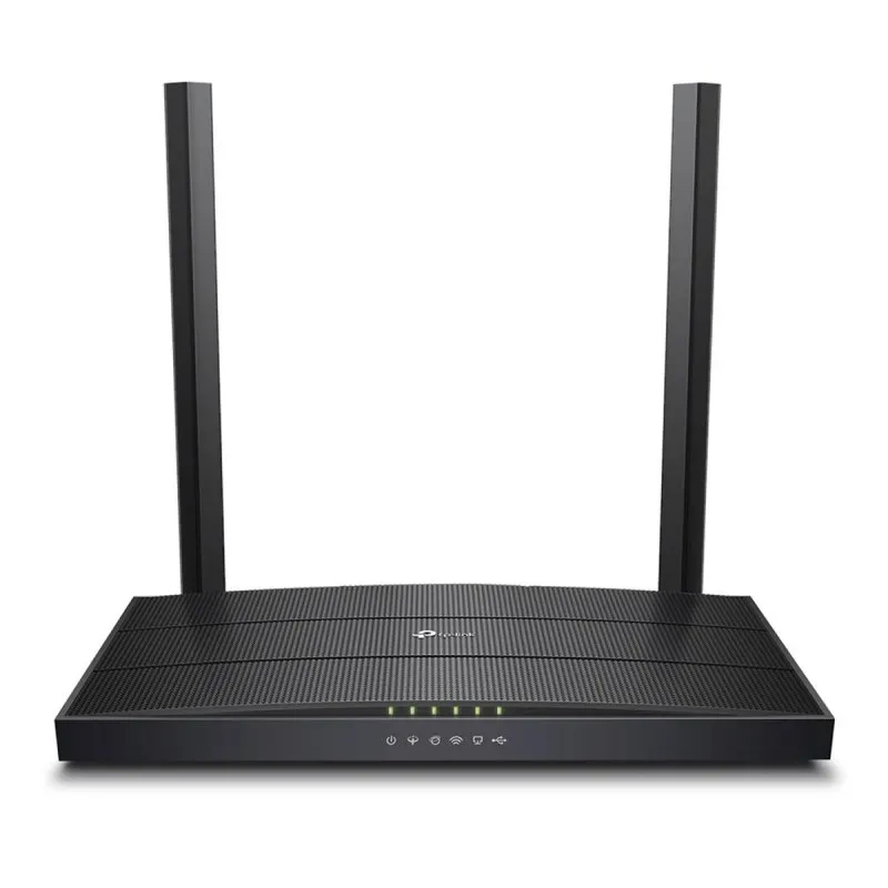 TP-Link Archer VR400 Router VDSL/ADSL WiFi 5 1.2Gbps Gigabit Dual Band com 3 Antenas e USB
