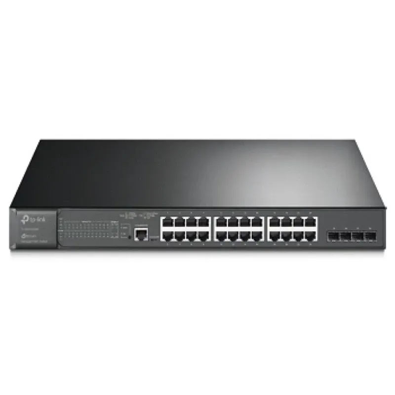 JetStream 28-Port Gigabit L2+ Managed Switch with 24-Port PoE+