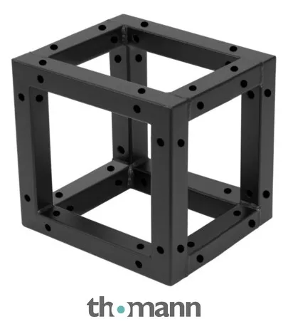 Decotruss Quad Corner Block BK