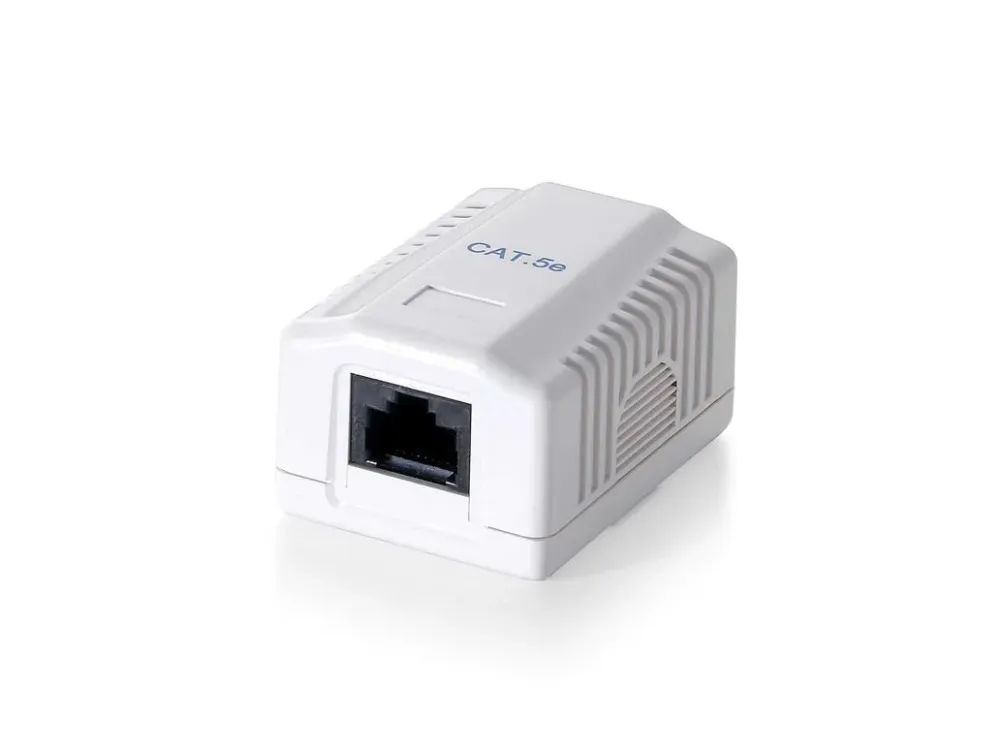 Tomada Equip Rede 1-Port Utp Cat.6, Branco - 235211
