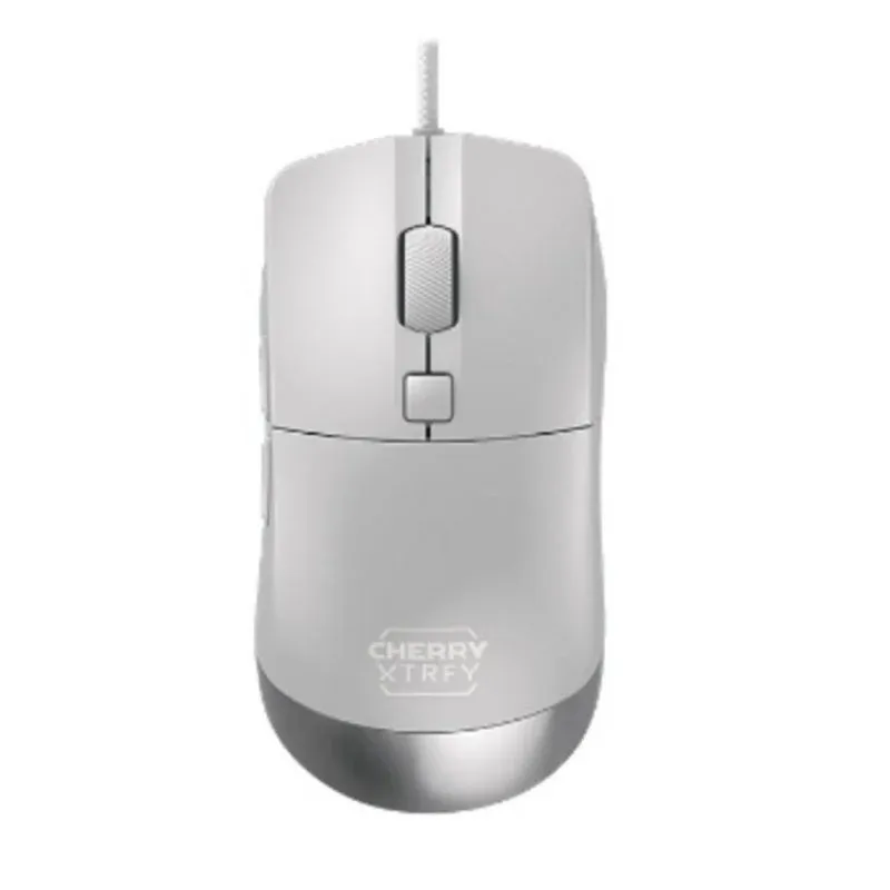 Ratão CHERRY XTRFY M50 Com Fio USB 12000DPI Branco Ergonómico Gaming
