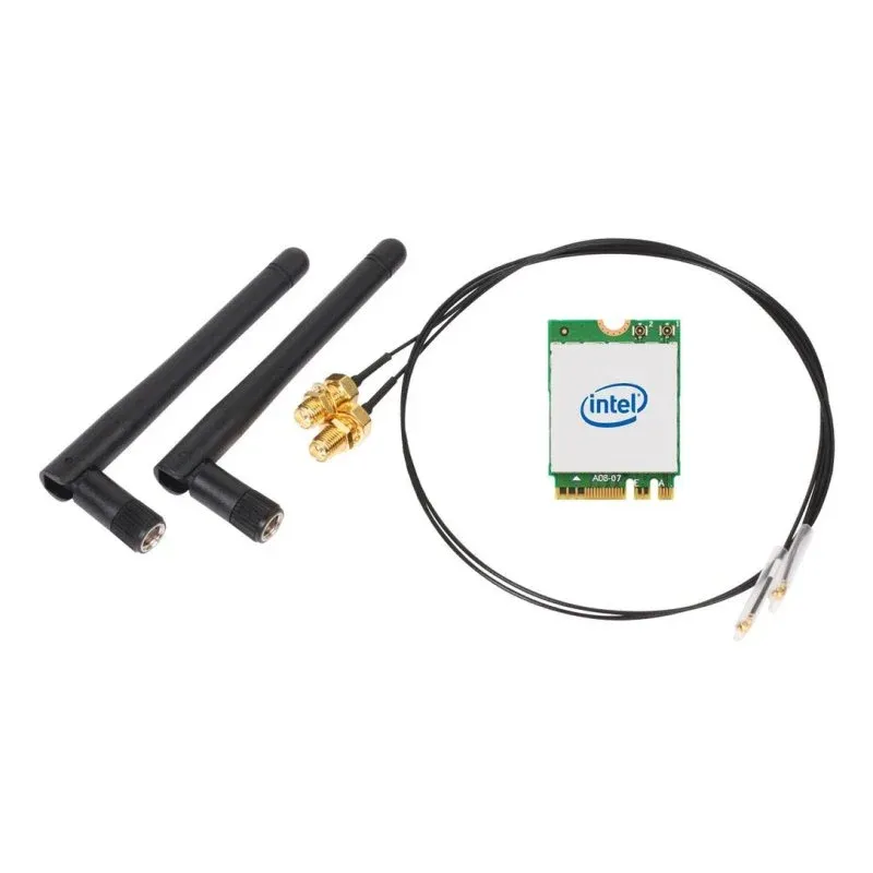 Placa de Rede Shuttle WLN-M22 M.2 2400 Mbit/s Wi-Fi 6E Bluetooth 5.2