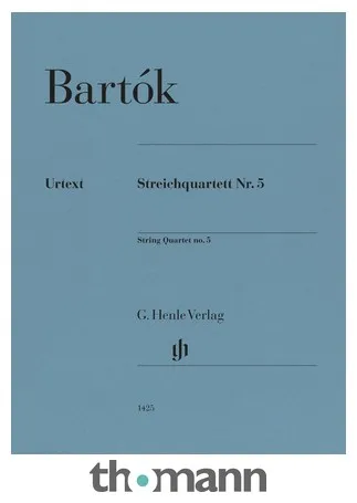 Henle Verlag Bartók Streichquartett Nr.5