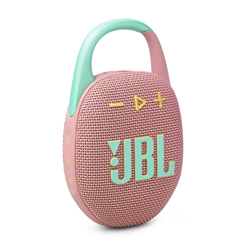 Coluna Portátil JBL Clip5 Bluetooth Rosa