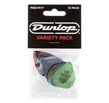 Palhetas Jim Dunlop MD/HV PVP102 Variety 12 UN