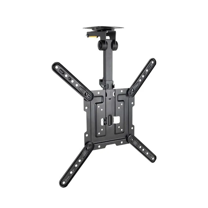 Suporte de Tecto Tooq Tilt Rotação e Ajuste em Altura 23" a 55" Máx 20Kg