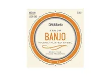 Jogo cordas banjo D'Addario EJ63 Tenor Nickel 009-030