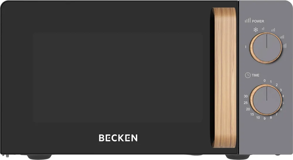 Micro-ondas BECKEN BMWO9565GR (20 L - Sem Grill - Cinzento)