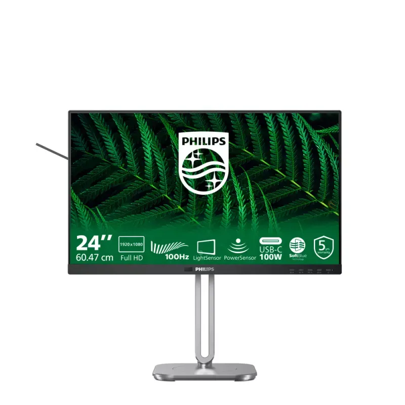 PHILIPS MONITOR 24 FHD GREEN PAMNTR