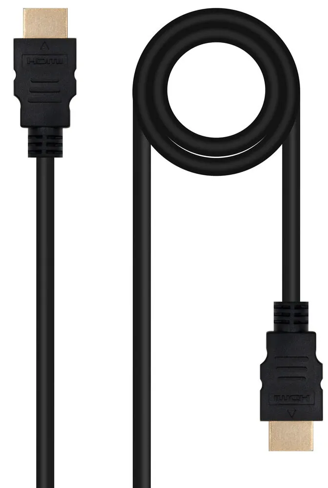 Cabo HDMI V2.0 4K@60Hz 18Gbps Nanocable A M/M 10 M Preto