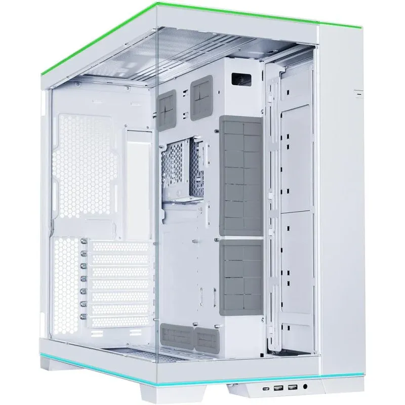 Caixa de Computador Lian-Li O11D EVO RGB Vidro Temperado USB 3.0 Branca