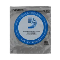 Corda individual Guitarra D'Addario Aço PL012
