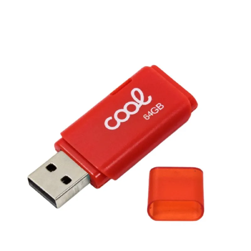 Cool 64GB USB 2.0 Vermelha