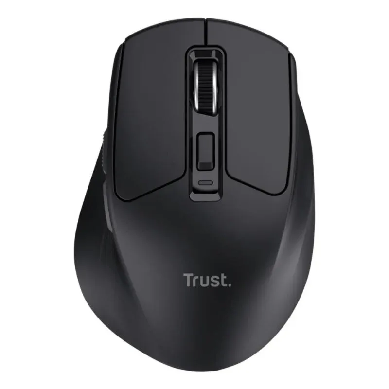 Ratón Trust Niven RF Wireless Bluetooth 3200DPI Preto Recarregável 7 Botões