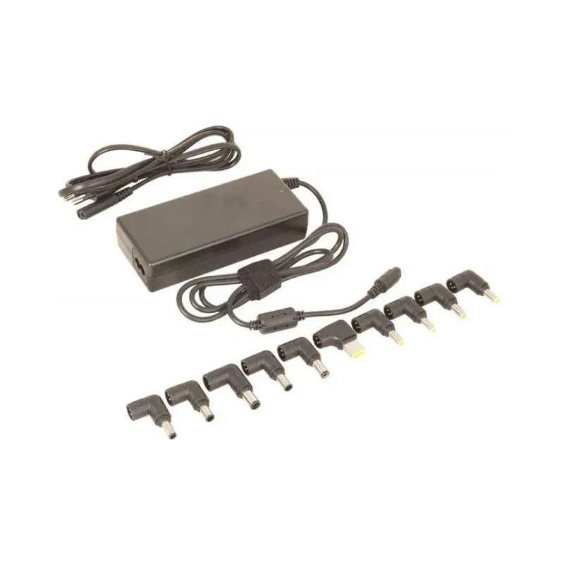 Fonte Alimentação Fonte de Alimentação Urban Factory ALC90UF 90W Eficiência 87% 10 conectores