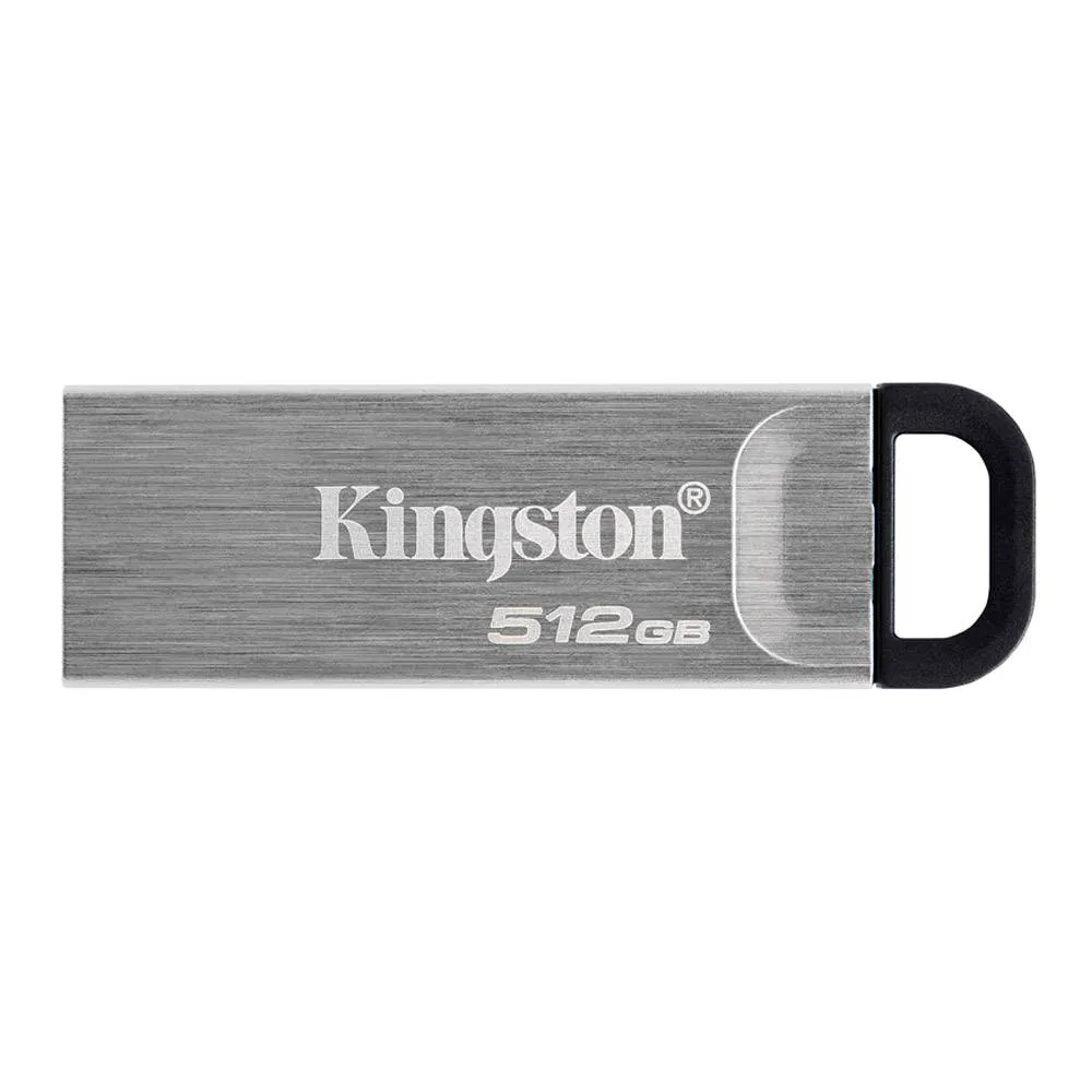 Pen Drive Kingston DataTraveler Kyson 512GB USB 3.2 Preta