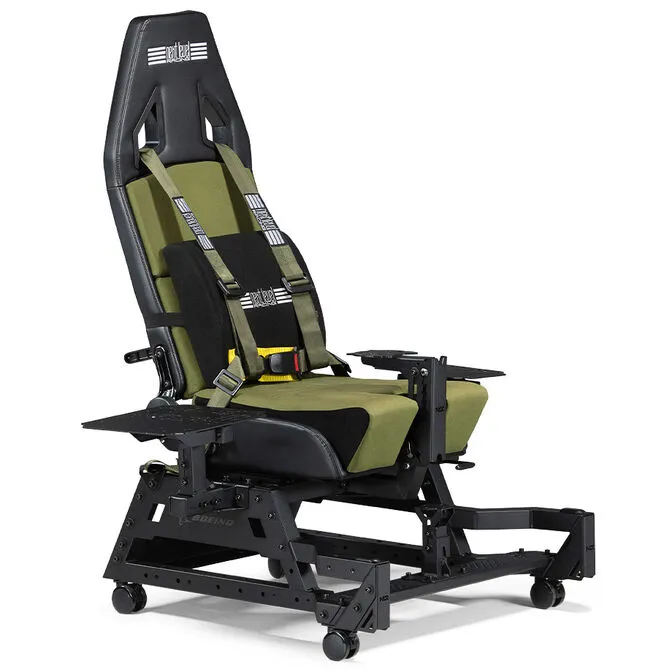 Cockpit Next Level Racing Flight Seat Pro Boeing Military Edition