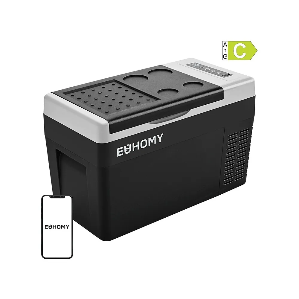 Geleira Eléctrica 19L CF004 (Preto) - EUHOMY