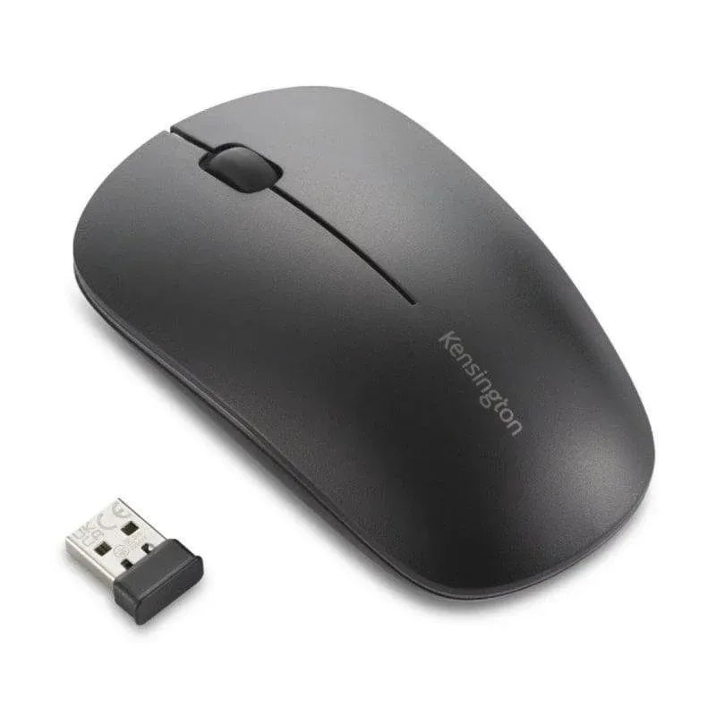 Rato Kensington MY230 EQ Ambidestro Wireless Bluetooth 1200 DPI Recarga USB-C Preto
