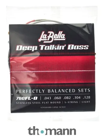 La Bella 760FL-B Deep Talkin Bass