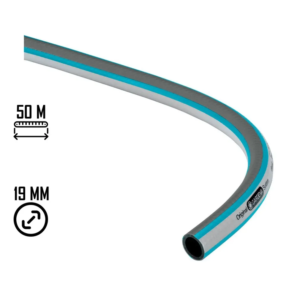 Mangueira Gardena Classic 50m 19mm Cinzento/Azul (18025-20)
