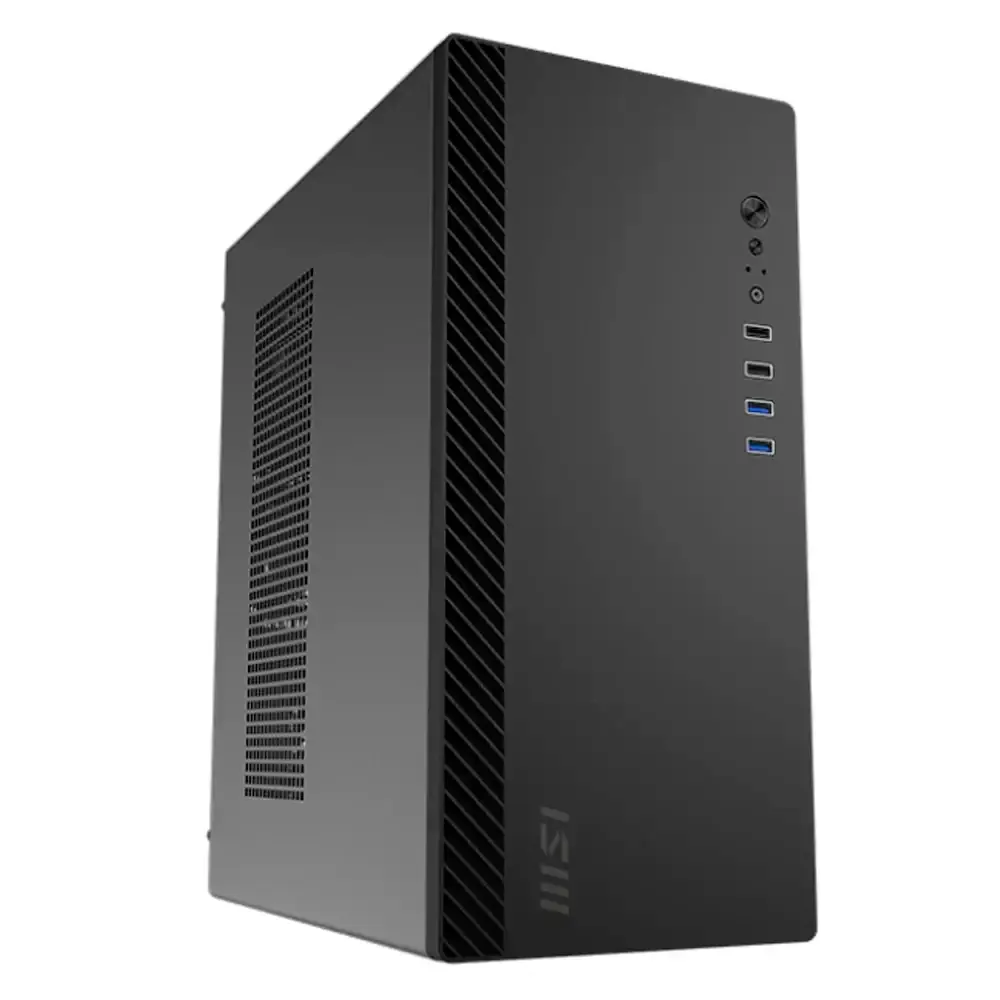 Caixa Micro-ATX MSI Pro Shield M100P Preta
