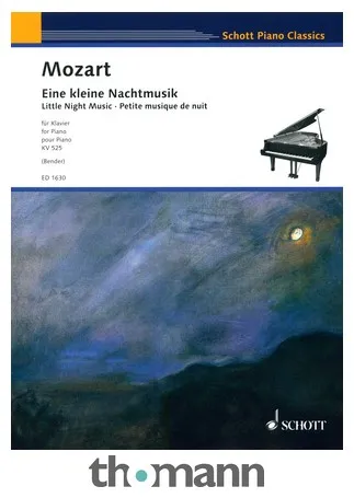 Schott Mozart Kleine Nachtmusik Piano