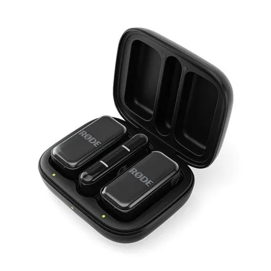 Rode SISTEMA MICROFONE LAPELA Wireless Micro USB C Black
