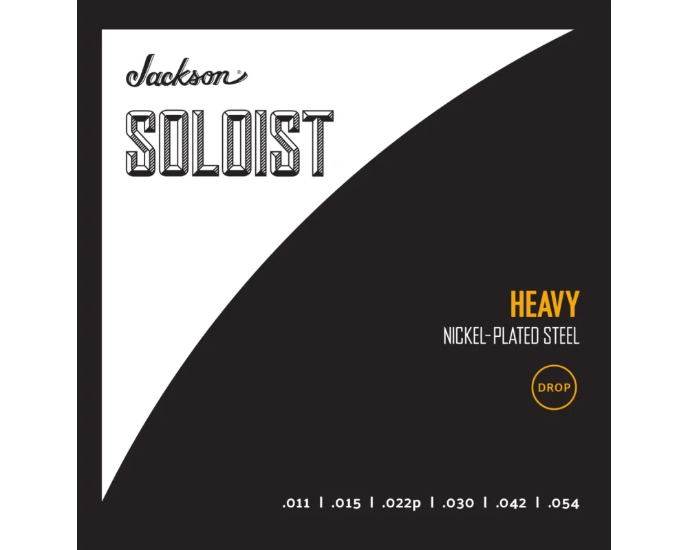 Jackson Soloist Strings, Drop Heavy .011-.054