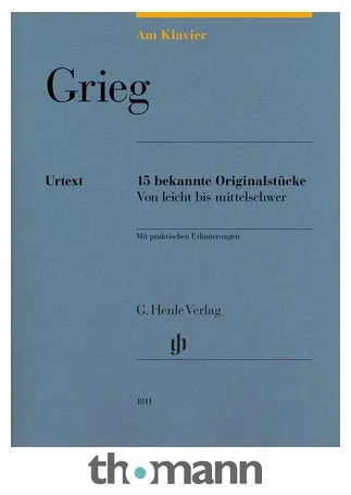 Henle Verlag Am Klavier Grieg
