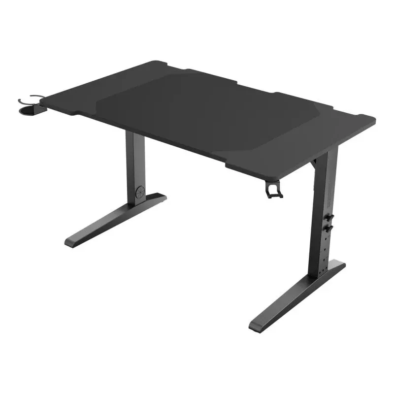 Mesa Gaming GENESIS Holm Modular 120cm MDF e Aço com LED e Suportes