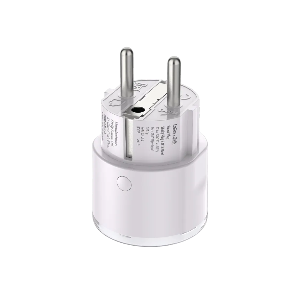 Tomada Inteligente Ecoflow x Shelly Smart Plug 2