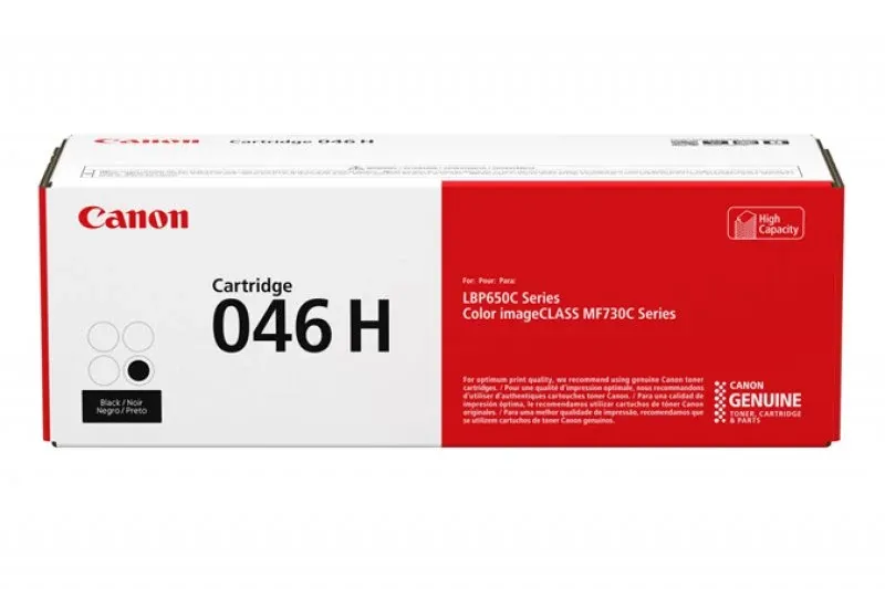 046 H BK - Cartridge para Série LBP650, 6.300 pág.