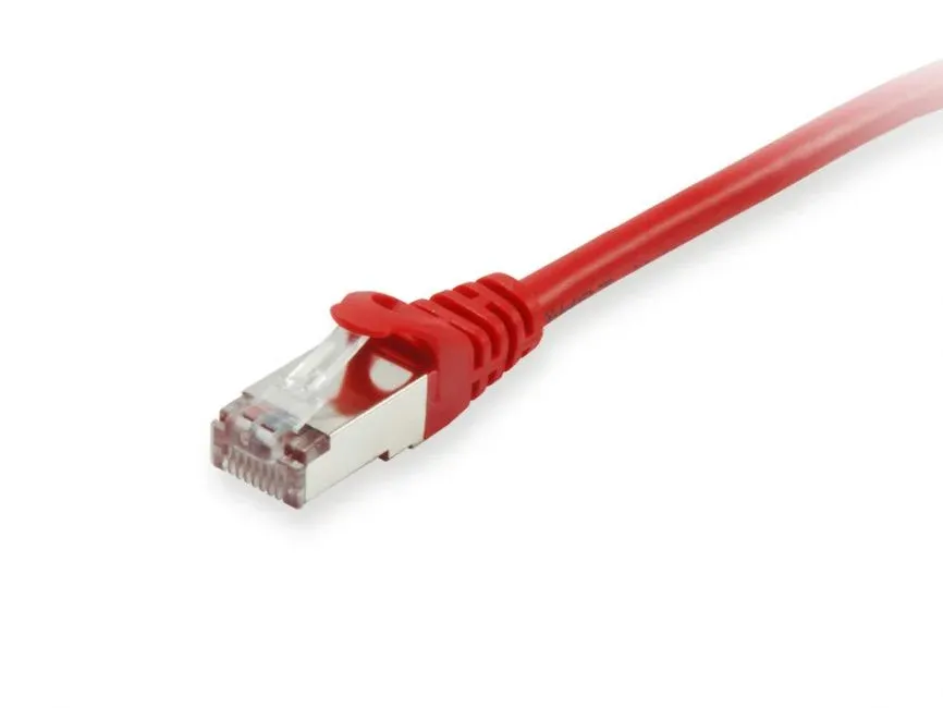 Cabo de Rede EQUIP RJ45 Cat.6 S/FTP 0,5m Vermelho
