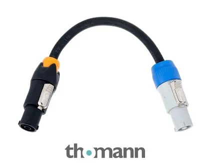 Showtec Power Twist In to TR1 Out Adap