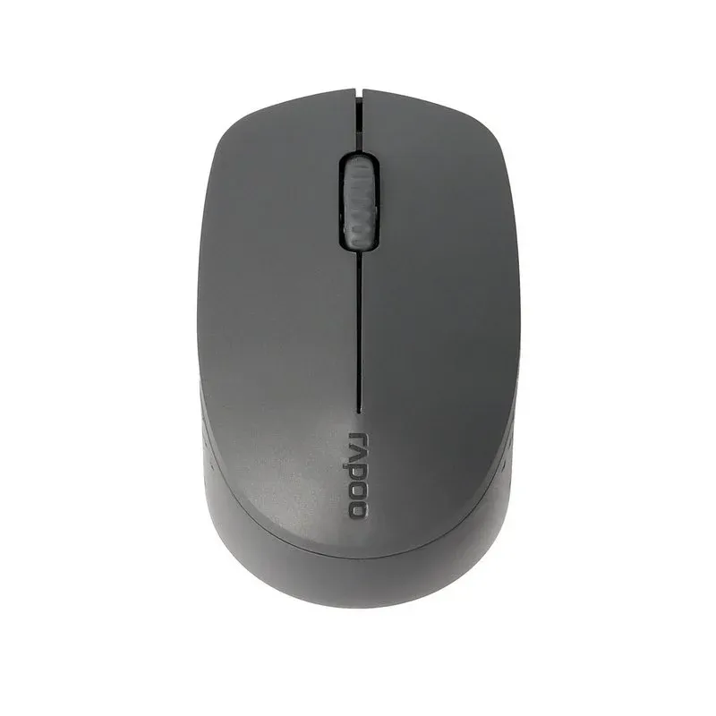 Rapoo M100 Silent Rato Ótico Sem Fios 1000DPI Cinzento Escuro