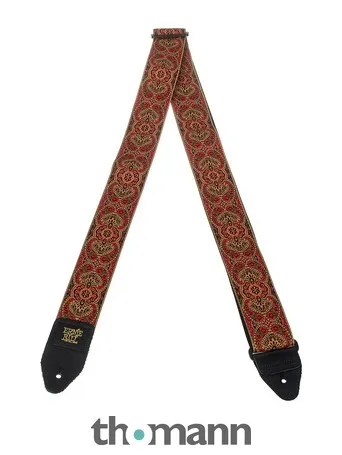Ernie Ball E-Guitar Strap Crimson Paisley
