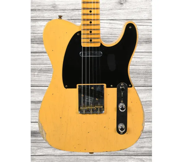 Fender Custom Shop 52 Relic Maple Neck Aged Nocaster Blonde