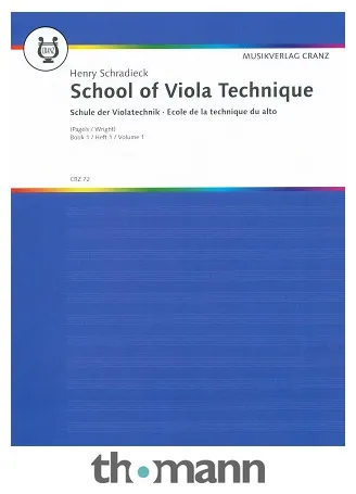 Musikverlag Cranz Schule der Violatechnik 1