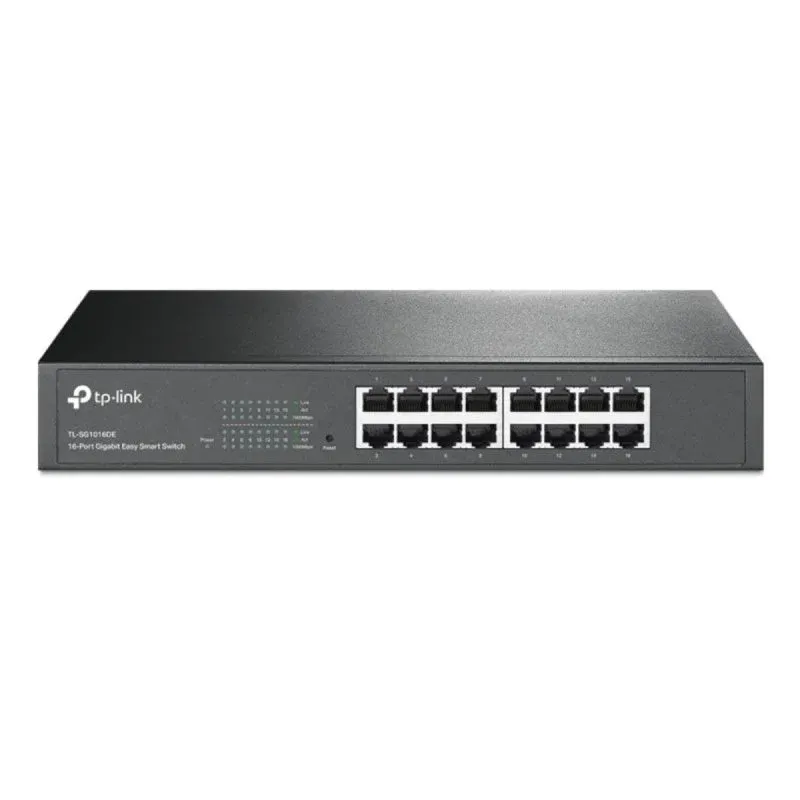 TP-Link TL-SG1016DE Switch 16x Portas Gigabit QoS VLAN para Gestão de Redes